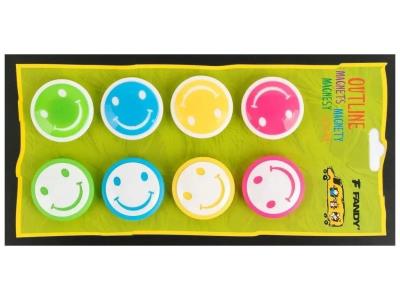 Opakowanie Magnesy Outline smile 8szt