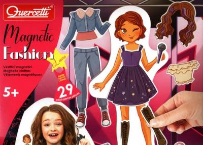 Magnetic Fashion Laura. Wydawca: Quercetti. SmakLiter.pl Opakowanie Magnetic Fashion Laura