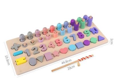Opakowanie Magnetyczna układanka Montessori pastelowa