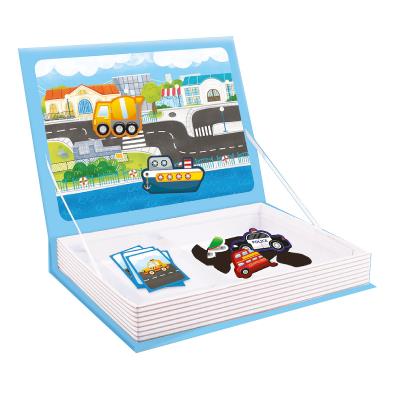 Opakowanie Magnetyczna Układanka Pojazdy w Mieście