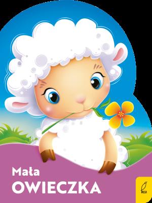 Mała owieczka. Wykrojnik. Autor: Kozłowska Urszula. SmakLiter.pl Okładka książki Mała owieczka. Wykrojnik