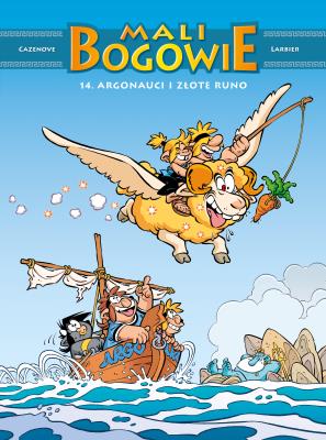 Okładka książki Mali bogowie. Argonauci i złote runo. Tom 14