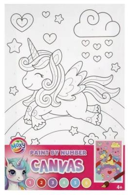 Opakowanie Malowania po numerach Jednorożec