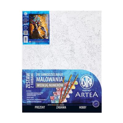 Malowanie po numerach Astra Artea Afrykańska dusza. Wydawca: ASTRA art-pap. SmakLiter.pl Opakowanie Malowanie po numerach Astra Artea Afrykańska dusza