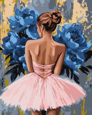 Opakowanie Malowanie po numerach - Baletnica z piwoniami