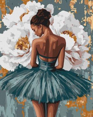 Opakowanie Malowanie po numerach - Baletnica z piwoniami