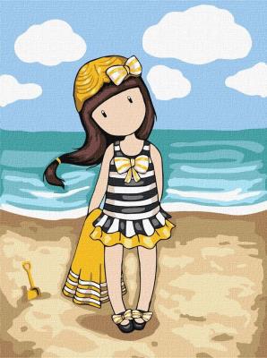 Opakowanie Malowanie po numerach - Beach Belle Kids 30x40cm