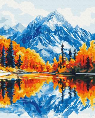 Opakowanie Malowanie po numerach BRUSHME 40x50 cm Jesień w górach