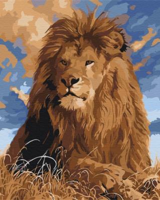 Opakowanie Malowanie po numerach BRUSHME 40x50 cm Prawdziwy Gigant