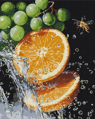 Opakowanie Malowanie po numerach BRUSHME 40x50 cm Soczysta Kombinacja