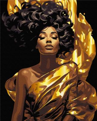 Opakowanie Malowanie po numerach BRUSHME 40x50 cm Ubrana w promień