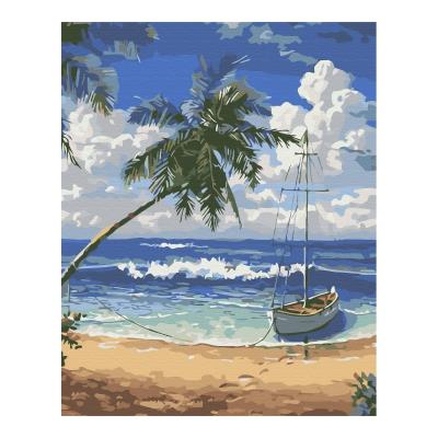 Opakowanie Malowanie po numerach BRUSHME 40x50cm Rajska Wyspa