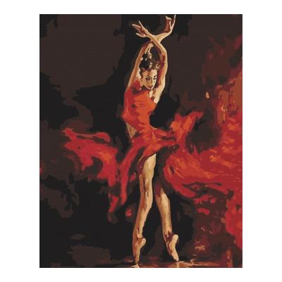 Opakowanie Malowanie po numerach BRUSHME 40x50cm W tańcu