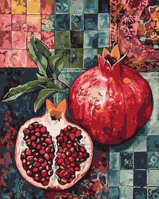 Opakowanie Malowanie po numerach - Czerwony granat 40x50cm