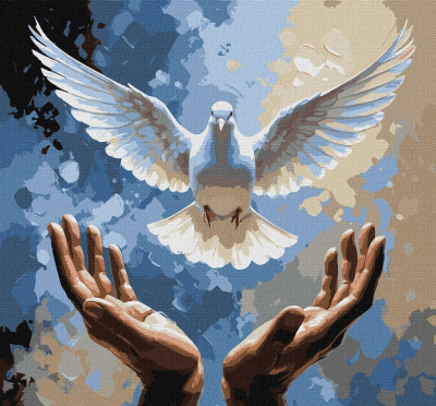 Opakowanie Malowanie po numerach - Dłonie dobroci 40x40cm