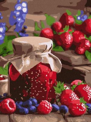 Opakowanie Malowanie po numerach - Dżem malinowy 30x40cm