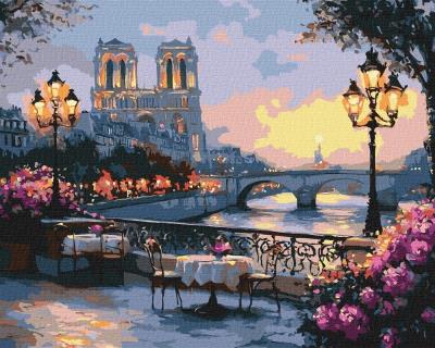 Opakowanie Malowanie po numerach - Francuski krajobraz 40x50