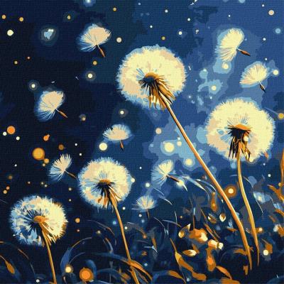 Opakowanie Malowanie po numerach - Fruwające mlecze 40x40cm