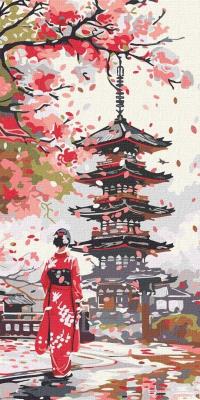 Opakowanie Malowanie po numerach - Gdzieś w Japonii 40x80cm