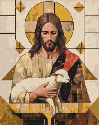 Opakowanie Malowanie po numerach - Geometria Łask 40x50cm