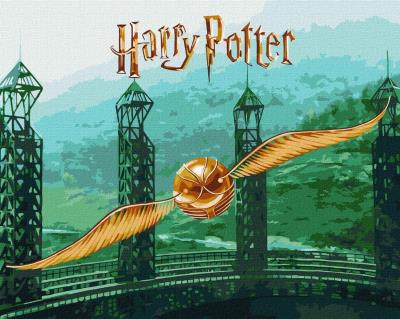 Opakowanie Malowanie po numerach - Harry Potter. Złoty Znicz