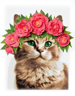 Malowanie po numerach IDEYKA 30x40cm z glinką Elegancka Kotka. Wydawca: Ideyka. SmakLiter.pl Opakowanie Malowanie po numerach IDEYKA 30x40cm z glinką Elegancka Kotka