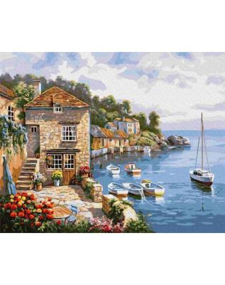 Opakowanie Malowanie po numerach - Jezioro Como 40x50 cm