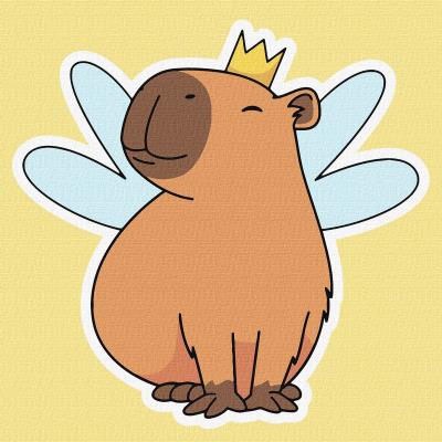 Opakowanie Malowanie po numerach - Kapibara-wróżka Kids