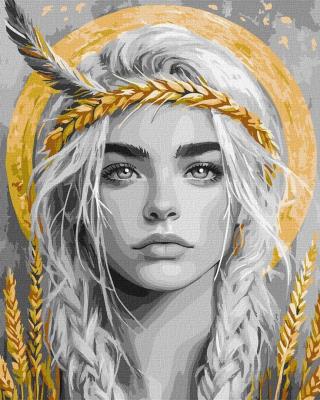 Opakowanie Malowanie po numerach - Kłoski we włosach 40x50cm