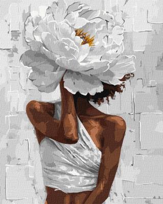 Opakowanie Malowanie po numerach - Kwiatowy obraz metal 40x50