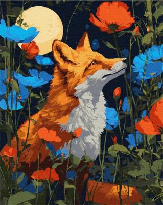 Opakowanie Malowanie po numerach -Kwiaty pod łapami 40x50cm