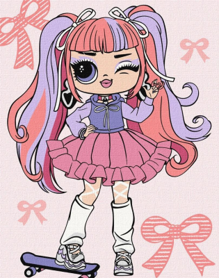 Opakowanie Malowanie po numerach - L.O.L. Surprise! 30x40cm