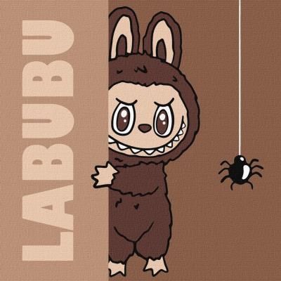 Opakowanie Malowanie po numerach - Labubu: Zabawa w chowanego