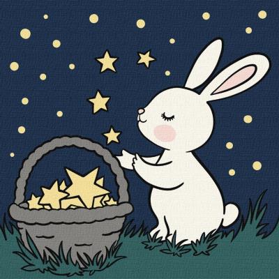 Opakowanie Malowanie po numerach - Łapacz gwiazd Kids