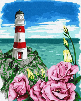 Opakowanie Malowanie po numerach - Latarnia morska 30x40cm