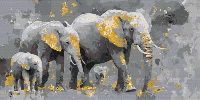 Opakowanie Malowanie po numerach - Mądrość sawanny 40x80cm