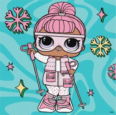 Opakowanie Malowanie po numerach -Magiczny kotek Kids 25x25cm