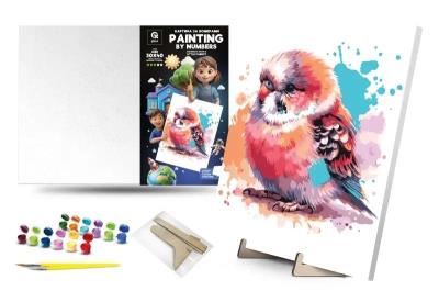 Opakowanie Malowanie po numerach - Mała papuga 30x40cm