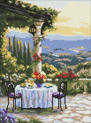 Opakowanie Malowanie po numerach - Malownicza kolacja 30x40cm