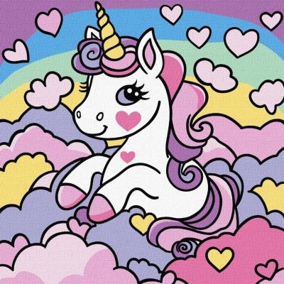 Opakowanie Malowanie po numerach - Marzycielski jednorożec