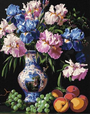 Opakowanie Malowanie po numerach - Piękno irysów 40x50cm