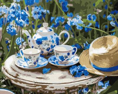 Opakowanie Malowanie po numerach - Poranna herbata 40x50cm