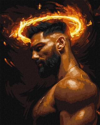 Opakowanie Malowanie po numerach - Profil męskości 40x50cm