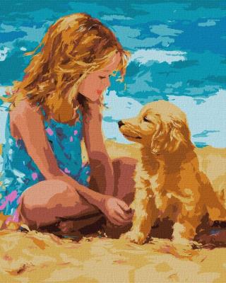 Opakowanie Malowanie po numerach - Przyjaciel z dzieciństwa