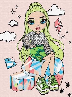 Opakowanie Malowanie po numerach - Rainbow High Jade Hunter