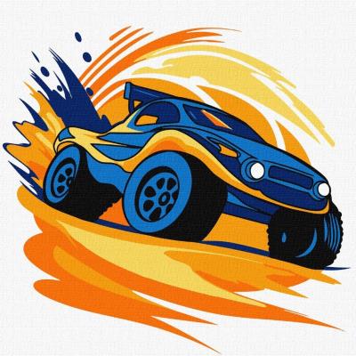 Opakowanie Malowanie po numerach -Rajd Kids