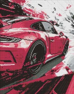 Opakowanie Malowanie po numerach - Różowy styl 40x50cm