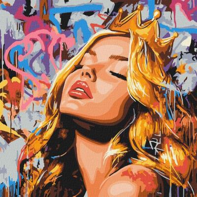 Opakowanie Malowanie po numerach -Śpiąca Królewna 40x40cm