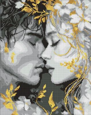 Opakowanie Malowanie po numerach - Spojrzenie ustami 40x50cm