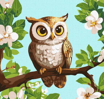 Opakowanie Malowanie po numerach - Straż leśna 30x30cm